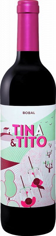 Вино Tina   & Dito  Utiel-Requena DOP Coviñas  Тина & Кито Утьель-Рекена  Ковиньяс 2019 750 мл