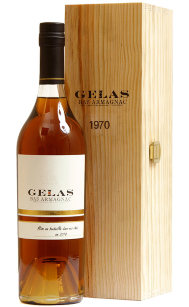 рманьяк Gelas Bas Armagnac Millesimes wooden book   1970 700 мл