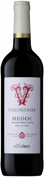 Вино Volontaire Medoc AOC Волонтер Медок 2013 750 мл