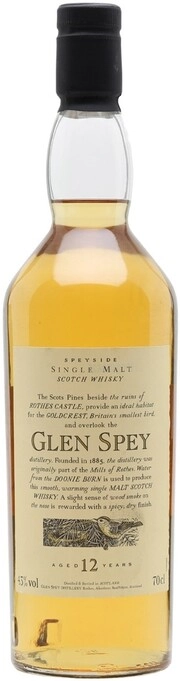 Виски Glen Spey  12 Years Old  700 мл