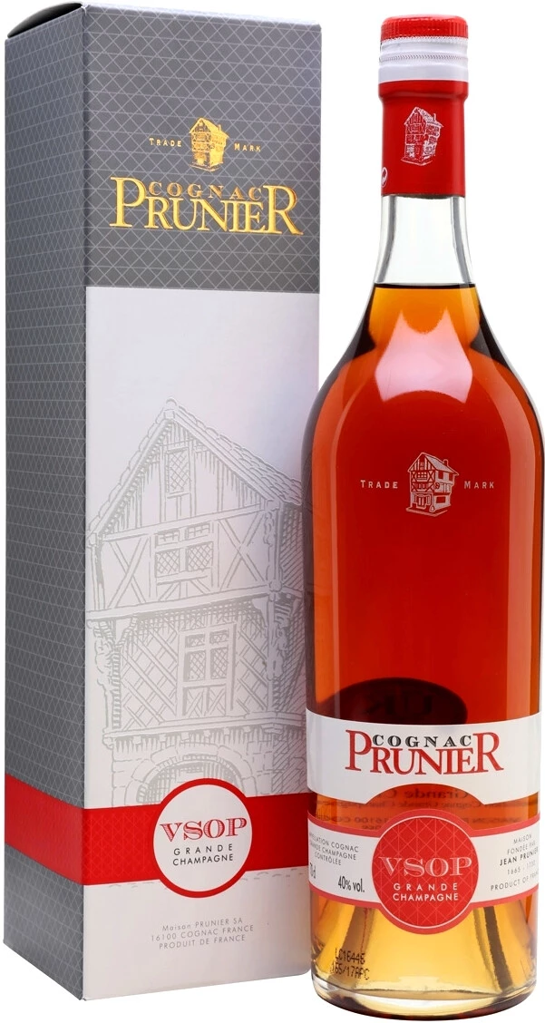 Коньяк Maison Prunier VSOP Grande Champagne AOC 4 year gift box  700 мл
