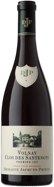 Вино Domaine Jacques Prieur  Volnay Premier Cru  Clos des Santenots red  2018 750 мл