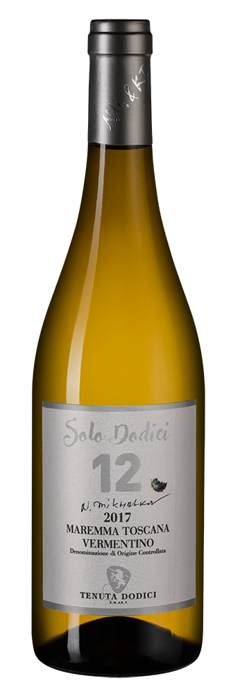 Вино Tenuta Dodici Vermentino Maremma Toscana DOC Тенута Додичи Верментино Маремма Тоскана 2019 750 мл