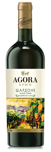 Вино Агора Шардоне 750 мл