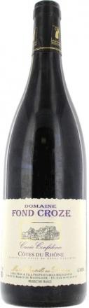 Вино белое  Domaine Fond Croze AOC Cotes du Rhone Confidence Домен Фонд Кроз АОС Кот-дю-Рон Конфиденс 2018 750 мл
