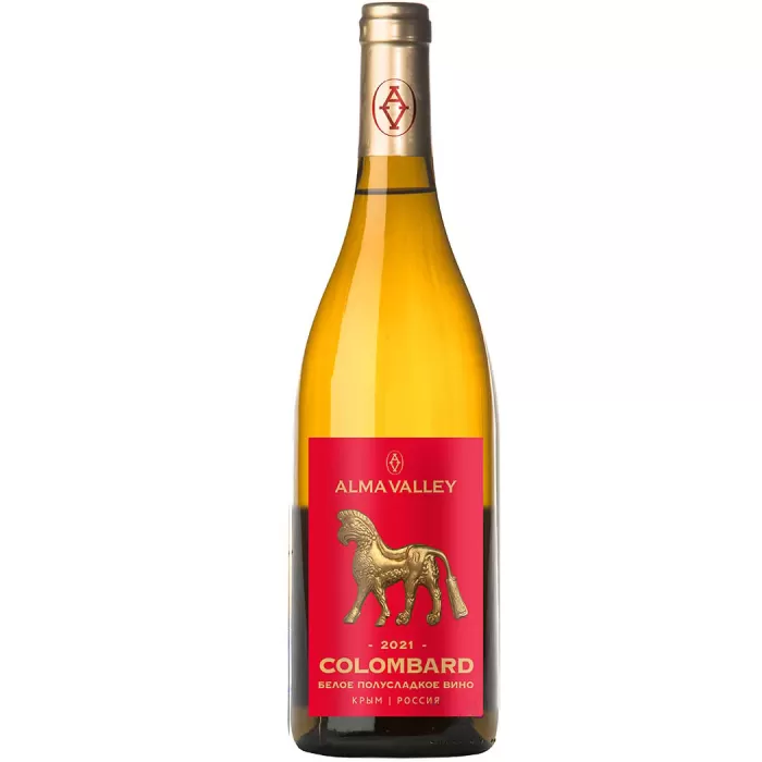 Вино Alma Valley  white semi sweet  2021   750 мл