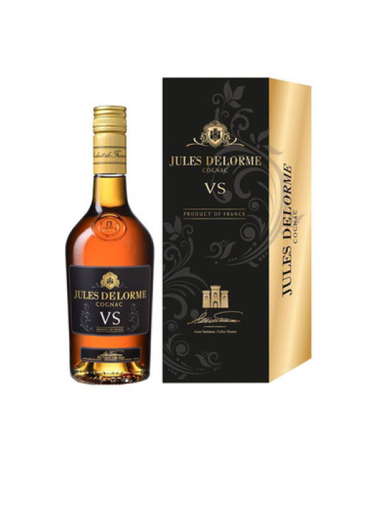 Коньяк Jules Delorme VS  gift box 40% 500 мл