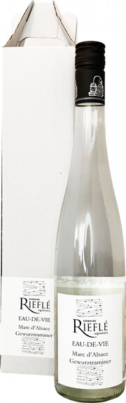 Бренди  Domaine Riefle  Eau-de-Vie Marc d'Alsace Gewurztraminer  700 мл