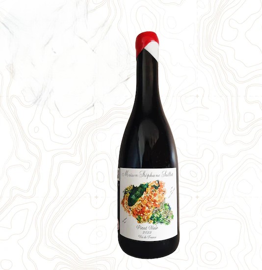 Вино Stephane Saillet  Pinot Noir Vin de France  2022  750 мл