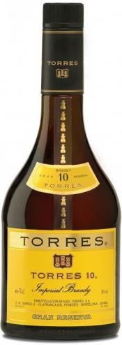 Бренди Torres 10YO    500 мл