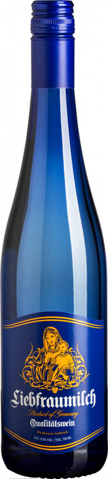 Вино  Romisches Weindorf,  Liebfraumilch   Ремишез Вайндорф   Молоко Любимой Женщины  белое полусладкое   750 мл