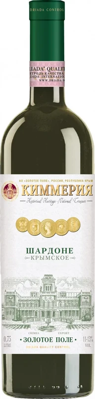 Вино Киммерия Шардоне Крымское  750 мл