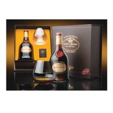 Бренди Sanchez Romate Carta Real Solera Gran Reserva  gift box with Riedel glass 700 мл