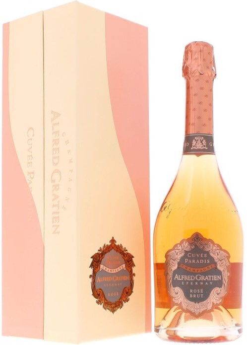 Шампанское Alfred Gratien Cuvee Paradis Rose Brut Champagne AOC gift box  2013 750 мл