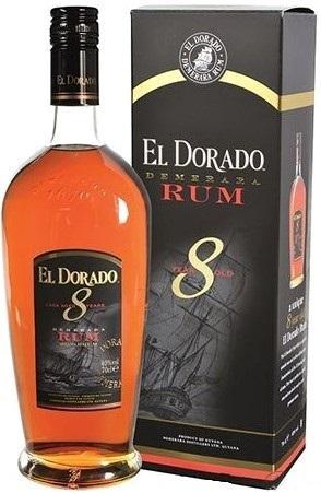 Ром El Dorado 8 Years Old Cask Aged gift box  700 мл