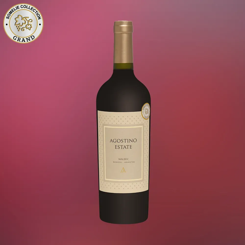 Вино Agostino Estate Malbec 2023 750 мл 13%