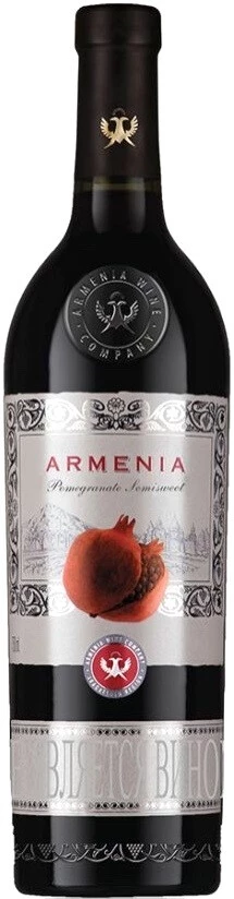 Вино Armenia Wine Армения Гранатовое полусладкое  1,5 л