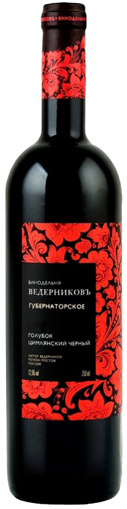 Вино Ведерниковское "Губернаторское Каберне 750 мл