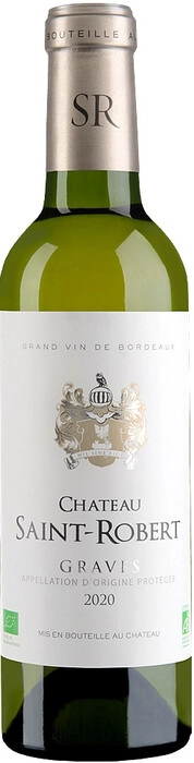 Вино Chateau Saint-Robert  white Graves AOC  2020  375 мл
