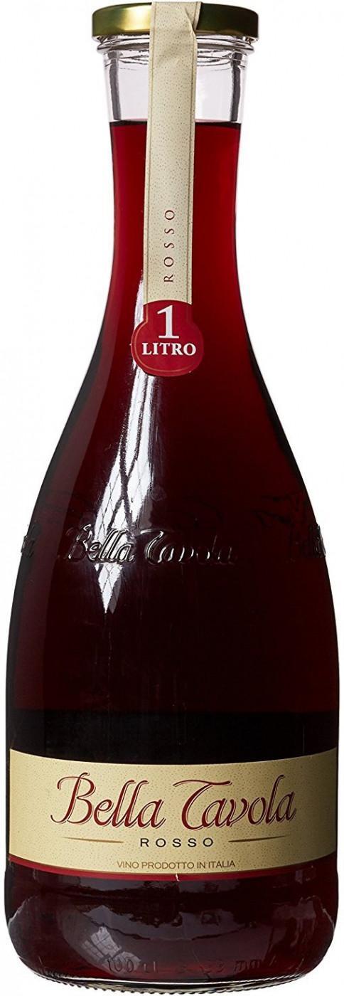 Вино Riunite Bella Tavola Rosso Semi-secco Белла Тавола Красное Полусухое 1000 мл