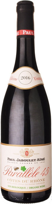 Вино Paul Jaboulet Aine  Parallele 45 Rouge Cotes du Rhone Параллель 45 Руж 2016 1500 мл
