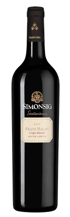Вино Simonsig  Frans Malan   2017 750 мл 14,5%
