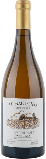 Вино Domaine Huet Le Haut-Lieu Vouvray AOC  Домен Уэ  Ле О-Лье" Вувре  полусухое 2018  750 мл