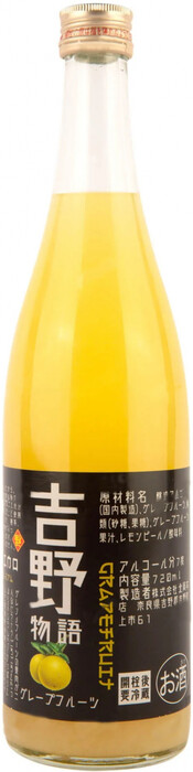 Ликер  Yoshino Monogatari   Premium Grapefruit  720 мл 7 %
