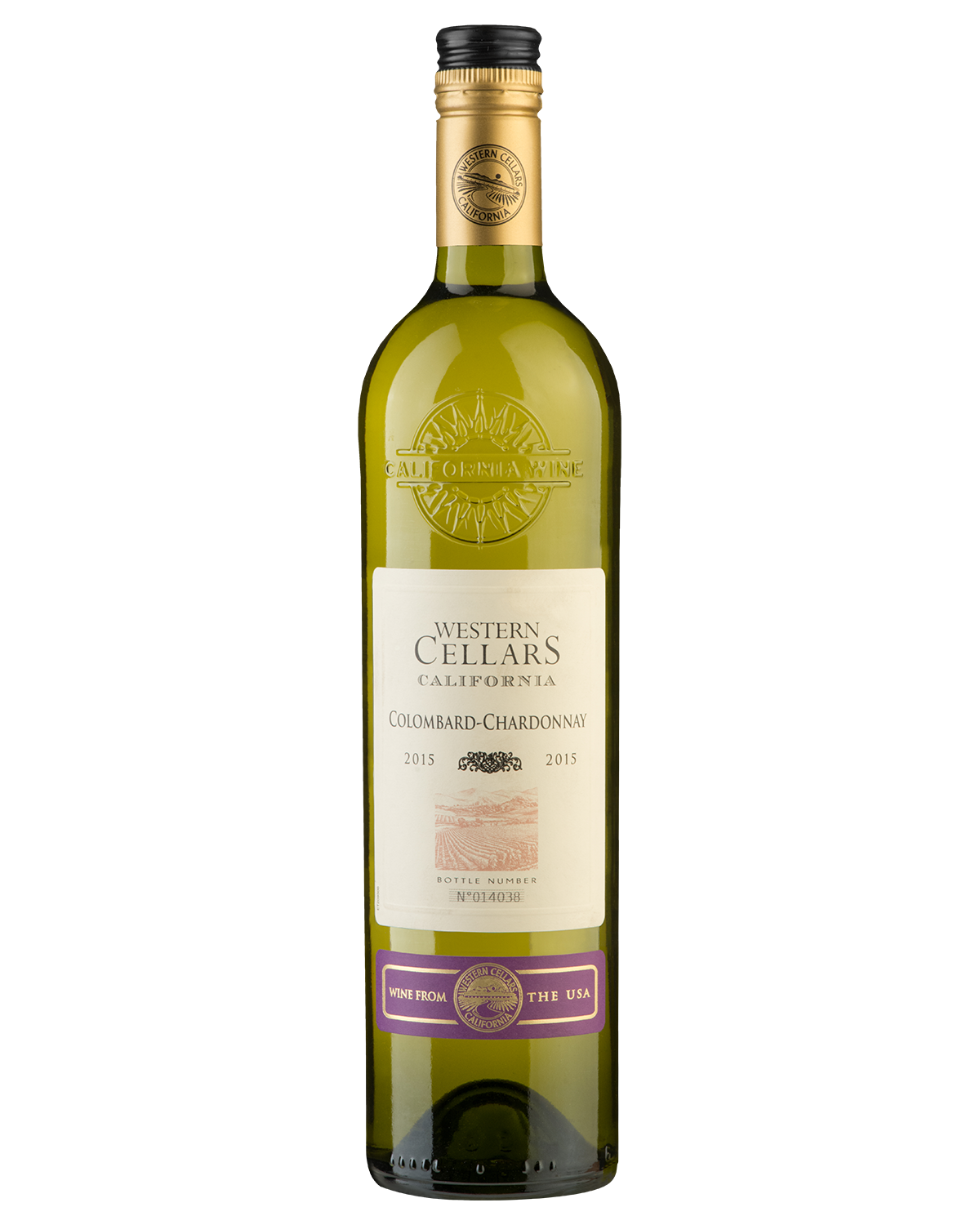 Вино Western Cellars Colombar-Chardonnay  2023  750 мл