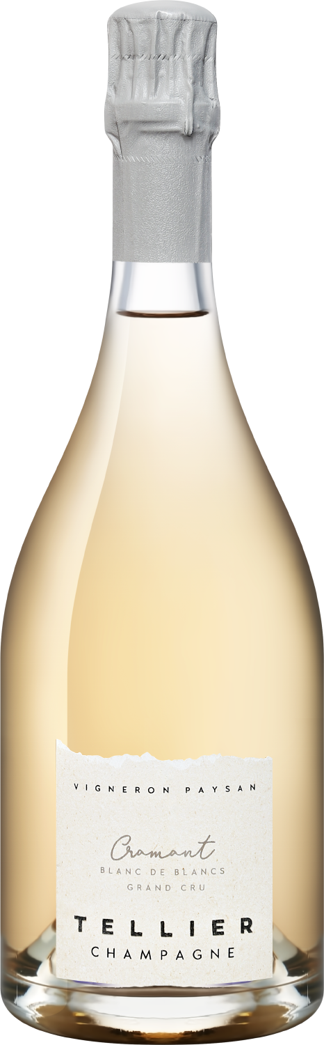 Шампанское  Champagne Tellier Blanc de Blancs Cramant Grand Cru Champagne AOC Extra Brut  750 мл
