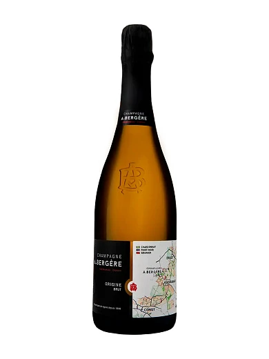 Шампанское A. Bergere Origine Brut Champagne  2021 3 л