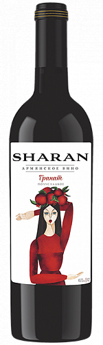 Вино  Sharan  Pomegranate     Шаран Гранат  750 мл