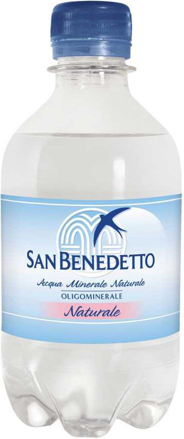 Вода San Benedetto Still PET Сан Бенедетто негазированная в пластиковой бутылке 330 мл