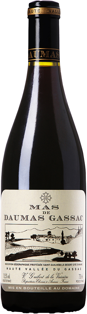 Вино Moulin de Gassac  Saint-Guilhem-le-Désert cité d'Aniane   Мулен де Гассак  Сен-Гильем-ле-Десер сите д’Аньян  2017  750 мл