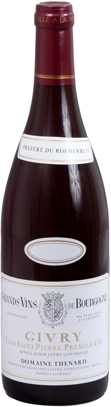 Вино Domaine Baron Thenard Givry Premier Cru Cellier aux Moines Blanc  Domaine Thenard  Кло дю Селье О Муан Живри Премье Крю АОС Домен Тенар  2006   750 мл