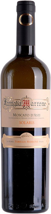 Игристое вино  Famiglia Marrone  Solaris  Moscato d'Asti   750 мл