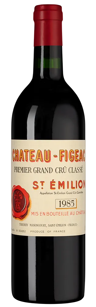 Вино Chateau Figeac Saint-Emilion AOC 1-er Grand Cru Classe 1985  750 мл