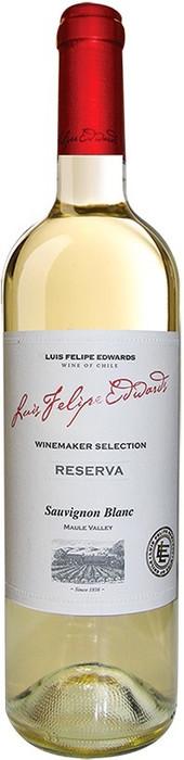 Вино белое сухое Luis Felipe Edwards  Reserva  Sauvignon Blanc, Луис Фелипе Эдвардс  Ресерва  Совиньон Блан 2022 750 мл