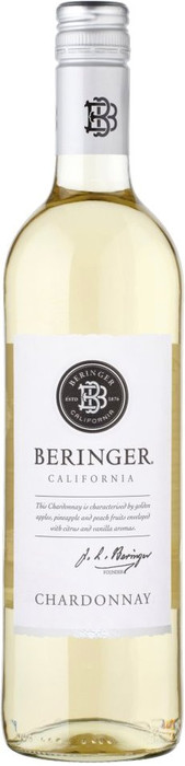 Вино Beringer Classic Chardonnay  2019 750 мл