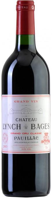 Вино Chateau Lynch Bages Pauillac AOC 5-eme Grand Cru Classe  2013 750 мл 13,5%
