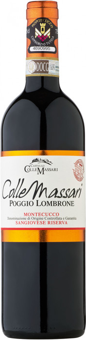 Вино Castello ColleMassari  "Poggio Lombrone"  Riserva DOC  2016 750 мл 14,5%