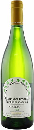 Вино Ronco Del Gnemiz, Sauvignon  Peri  Colli Orientali del Friuli DOC  Ронко Дель Гнемиц  Совиньон  Пери  2020  750 мл