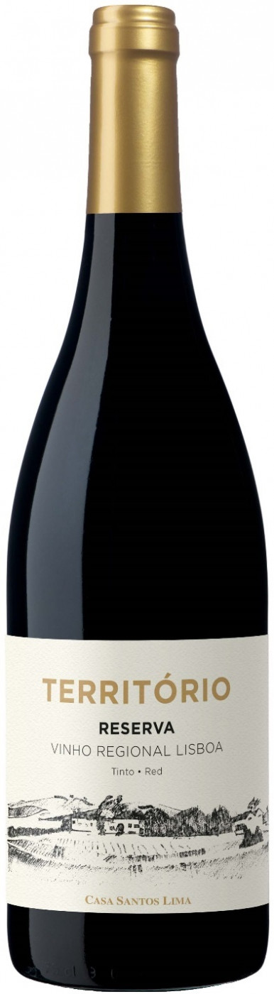 Вино Casa Santos Lima Território Reserva tinto red  2018  750 мл