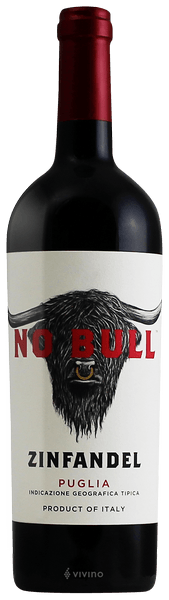 Вино  NO BULL Zinfandel IGP  2022  750 мл