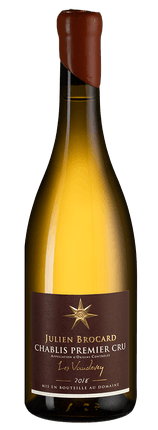 Вино   Julien Brocard  Chablis Premier Cru Vaudevey   Жюльен  Брокар  Шабли Премье Крю Водеве 2021 750 мл