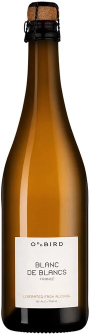 Игристое вино Oddbird  Blanc de Blancs  No Alcohol  750 мл