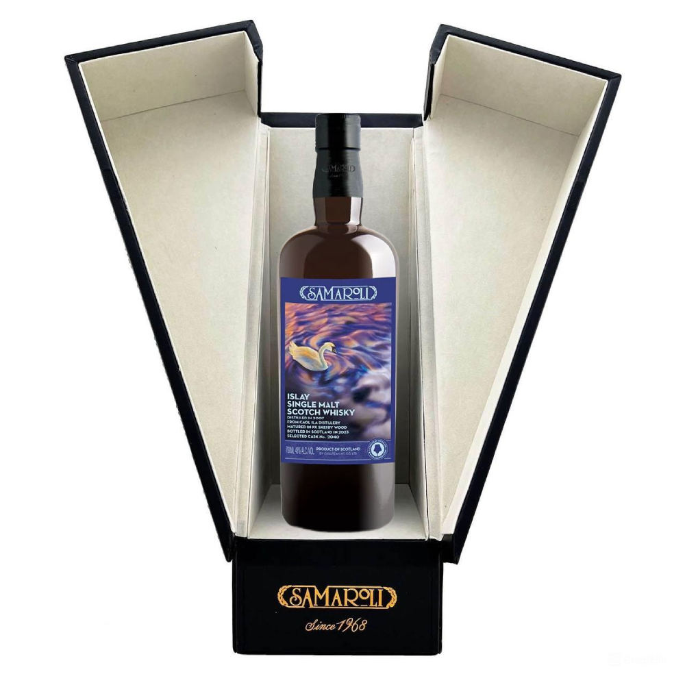 Виски Samaroli  Caol Ila Pedro Ximenez Single Malt Scotch  2007 gift box  700 мл