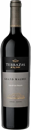 Вино Terrazas de Los Andes Grand Malbec Террасас Де Лос Андес Гран Мальбек   2018 750 мл