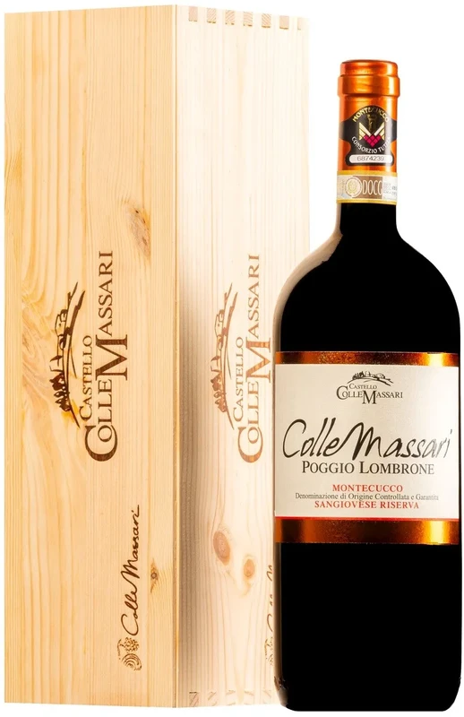 Вино Castello ColleMassari Poggio Lombrone Riserva DOC gift box  2019  1,5 л