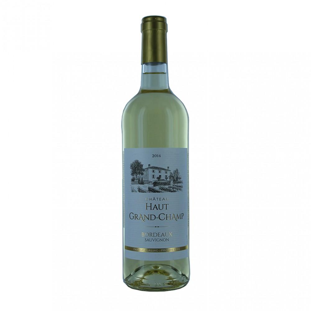 Вино  Chateau Haut-Grand-Champ Bordeaux   Шато О Гран Шам 2014 750 мл